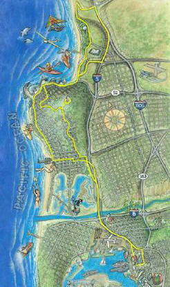 Tour Map of La Jolla Download a La Jolla Tour Map