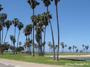 Park areas in Mission Bay
