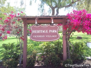 Entrance to Heritage Park and Victorian Village